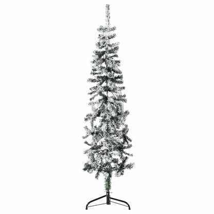 Slim Artificial Half Christmas Tree With Stand