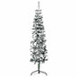 Slim Artificial Half Christmas Tree With Stand