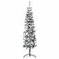 Slim Artificial Half Christmas Tree With Stand