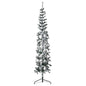 Slim Artificial Half Christmas Tree With Stand