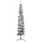 Slim Artificial Half Christmas Tree With Stand