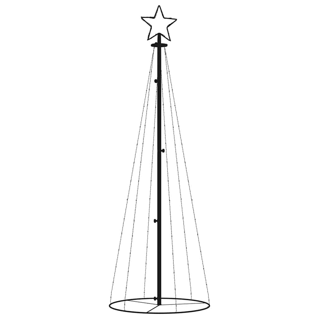 Christmas Cone Tree 108 Leds 70X180 Cm