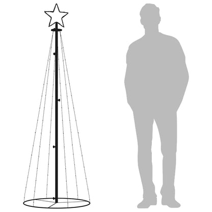 Christmas Cone Tree 108 Leds 70X180 Cm