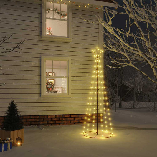 Christmas Cone Tree 108 Leds 70X180 Cm