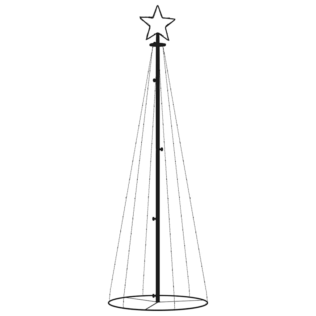 Christmas Cone Tree 108 Leds 70X180 Cm
