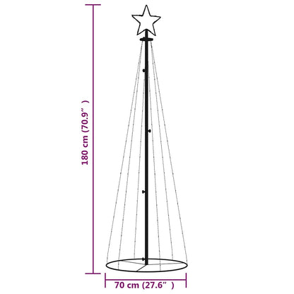 Christmas Cone Tree 108 Leds 70X180 Cm