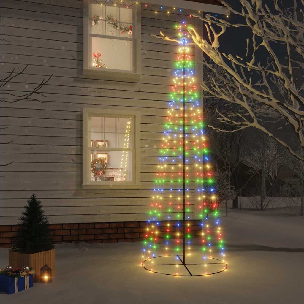 Christmas Cone Tree 108 Leds 70X180 Cm