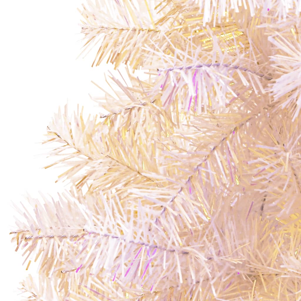 Artificial Christmas Tree With Iridescent Tips 120 Cm Pvc