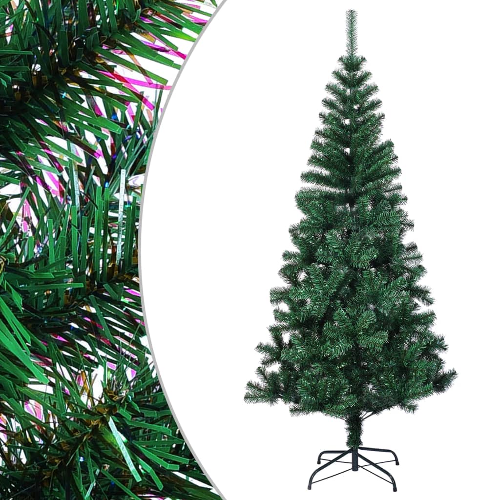 Artificial Christmas Tree With Iridescent Tips 120 Cm Pvc