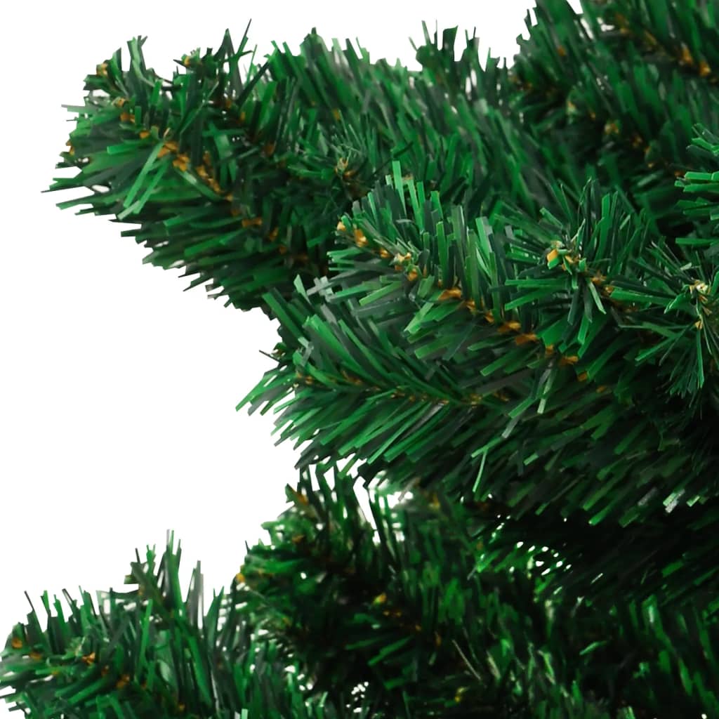 Swirl Pre-Lit Christmas Tree With Pot 120 Cm Pvc