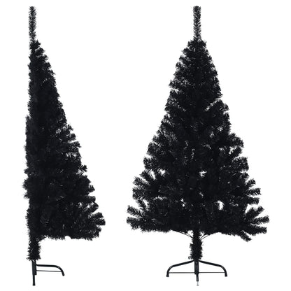 Artificial Half Christmas Tree With Stand 150 Cm Pvc
