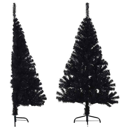 Artificial Half Christmas Tree With Stand 150 Cm Pvc