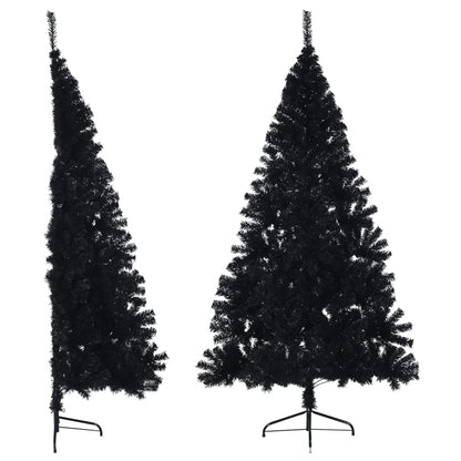 Artificial Half Christmas Tree With Stand 150 Cm Pvc