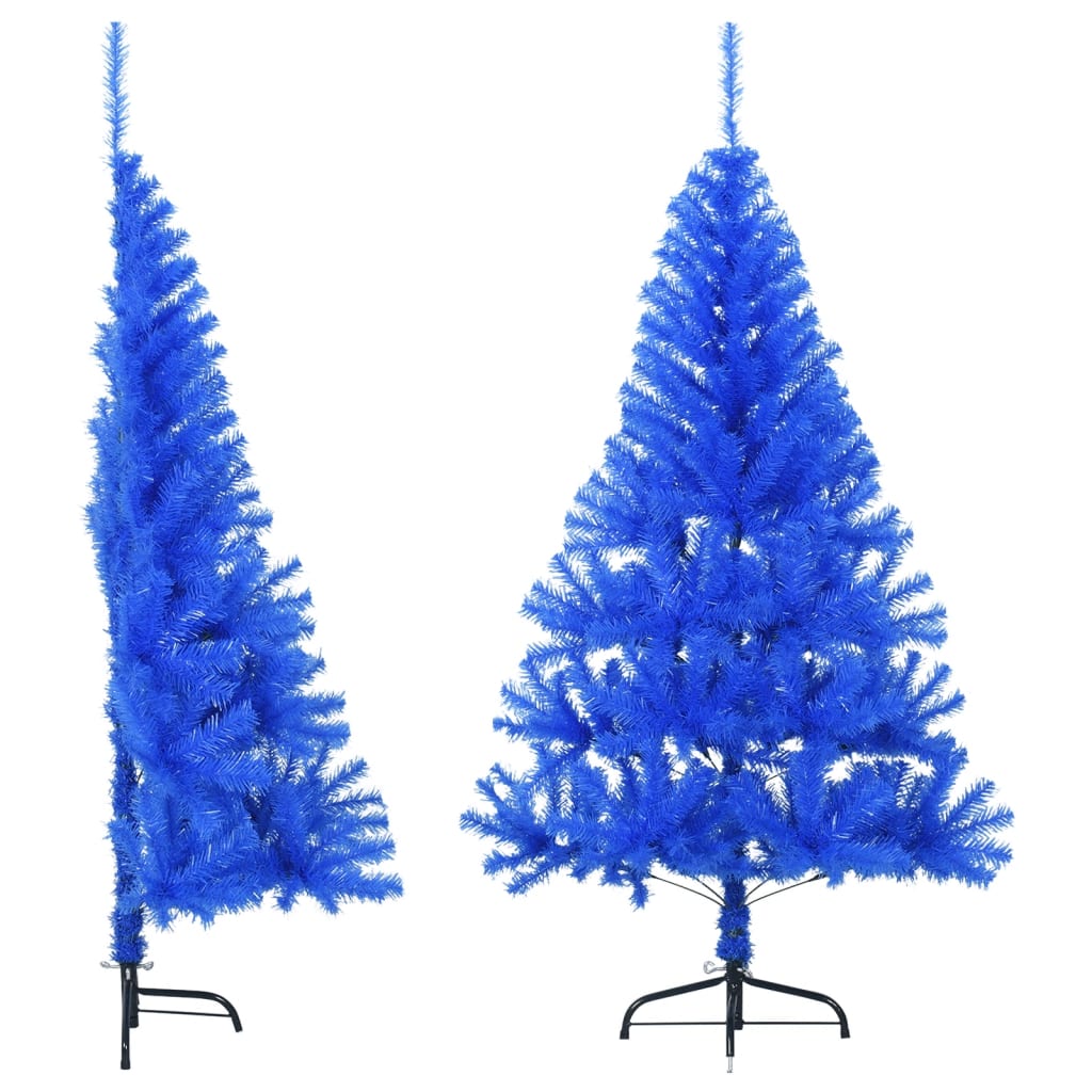 Artificial Half Christmas Tree With Stand 150 Cm Pvc