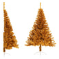 Artificial Half Christmas Tree With Stand 150 Cm Pvc