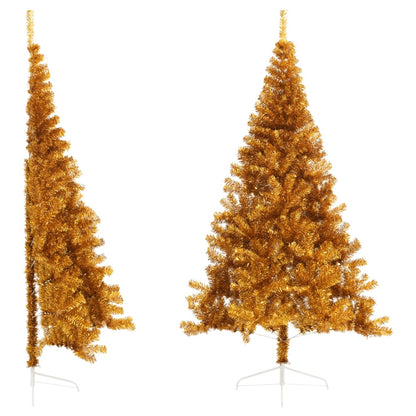 Artificial Half Christmas Tree With Stand 150 Cm Pvc