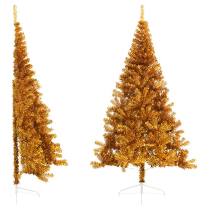 Artificial Half Christmas Tree With Stand 150 Cm Pvc