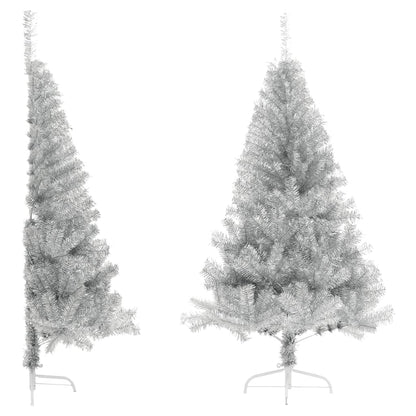 Artificial Half Christmas Tree With Stand 150 Cm Pvc