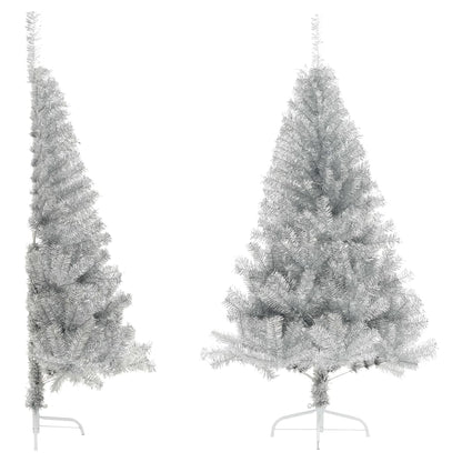 Artificial Half Christmas Tree With Stand 150 Cm Pvc