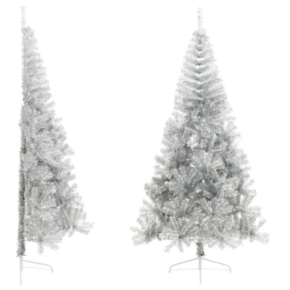 Artificial Half Christmas Tree With Stand 150 Cm Pvc
