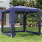 Party Tent With 12 Mesh Sidewalls Hdpe