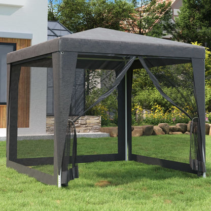 Party Tent With 12 Mesh Sidewalls Hdpe