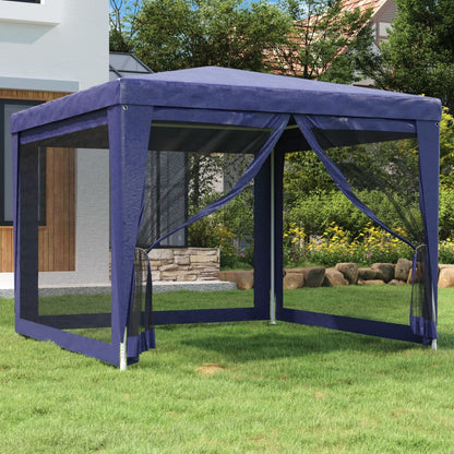 Party Tent With 12 Mesh Sidewalls Hdpe