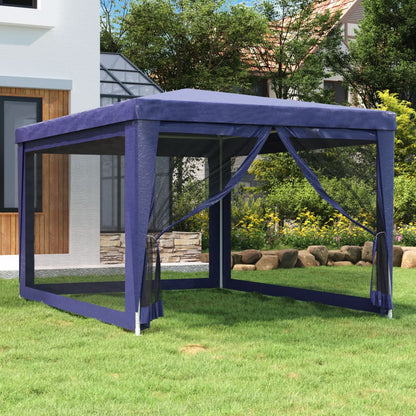 Party Tent With 12 Mesh Sidewalls Hdpe