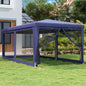 Party Tent With 12 Mesh Sidewalls Hdpe