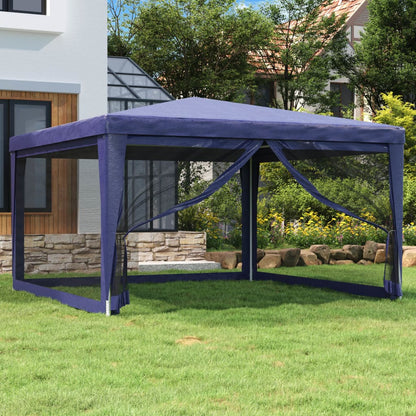 Party Tent With 12 Mesh Sidewalls Hdpe