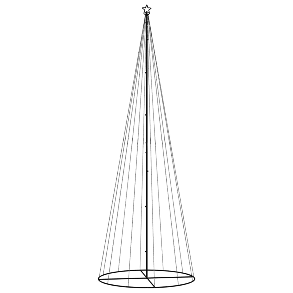 Christmas Cone Tree 732 Leds 160X500 Cm