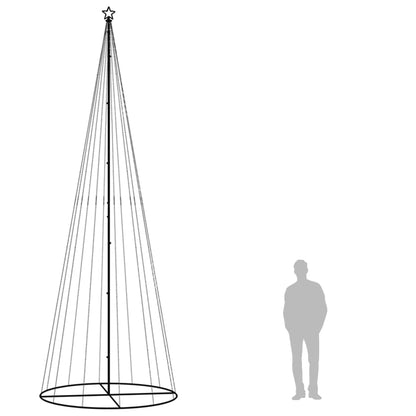 Christmas Cone Tree 732 Leds 160X500 Cm