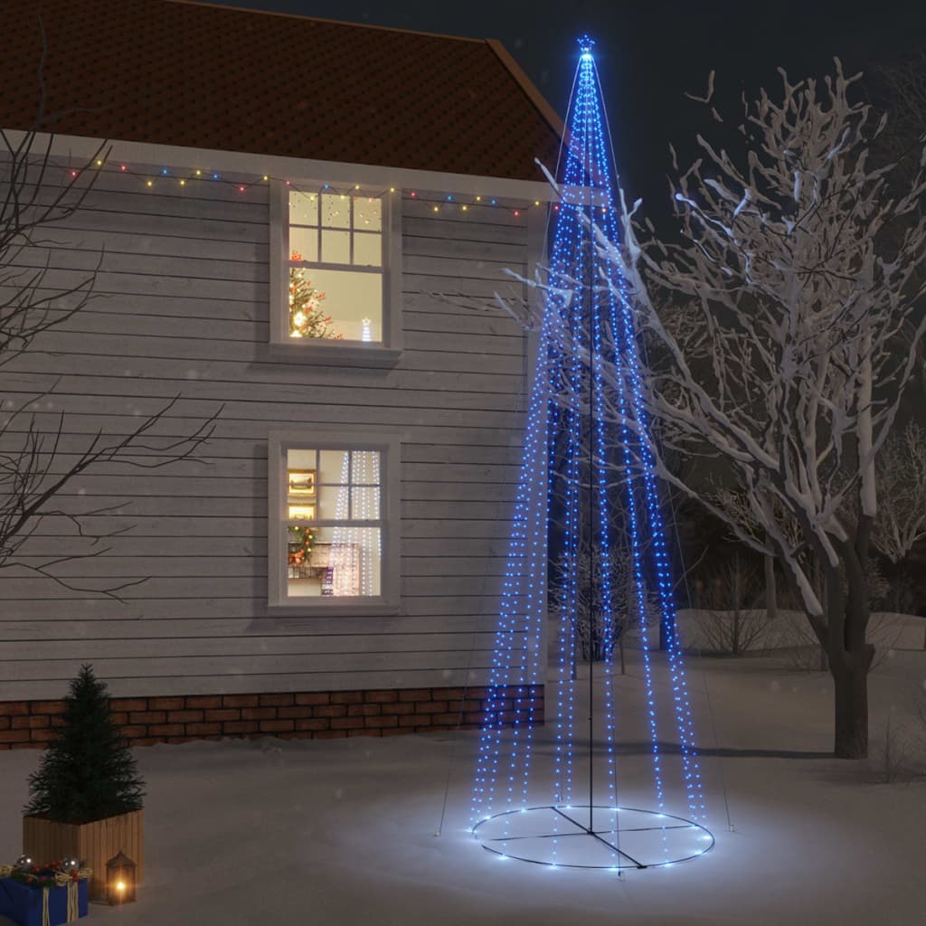 Christmas Cone Tree 732 Leds 160X500 Cm