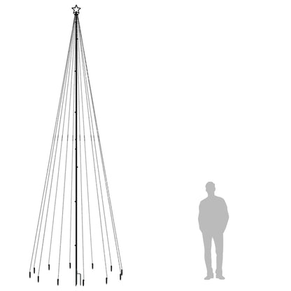 Christmas Tree With Spike 732 Leds 500 Cm