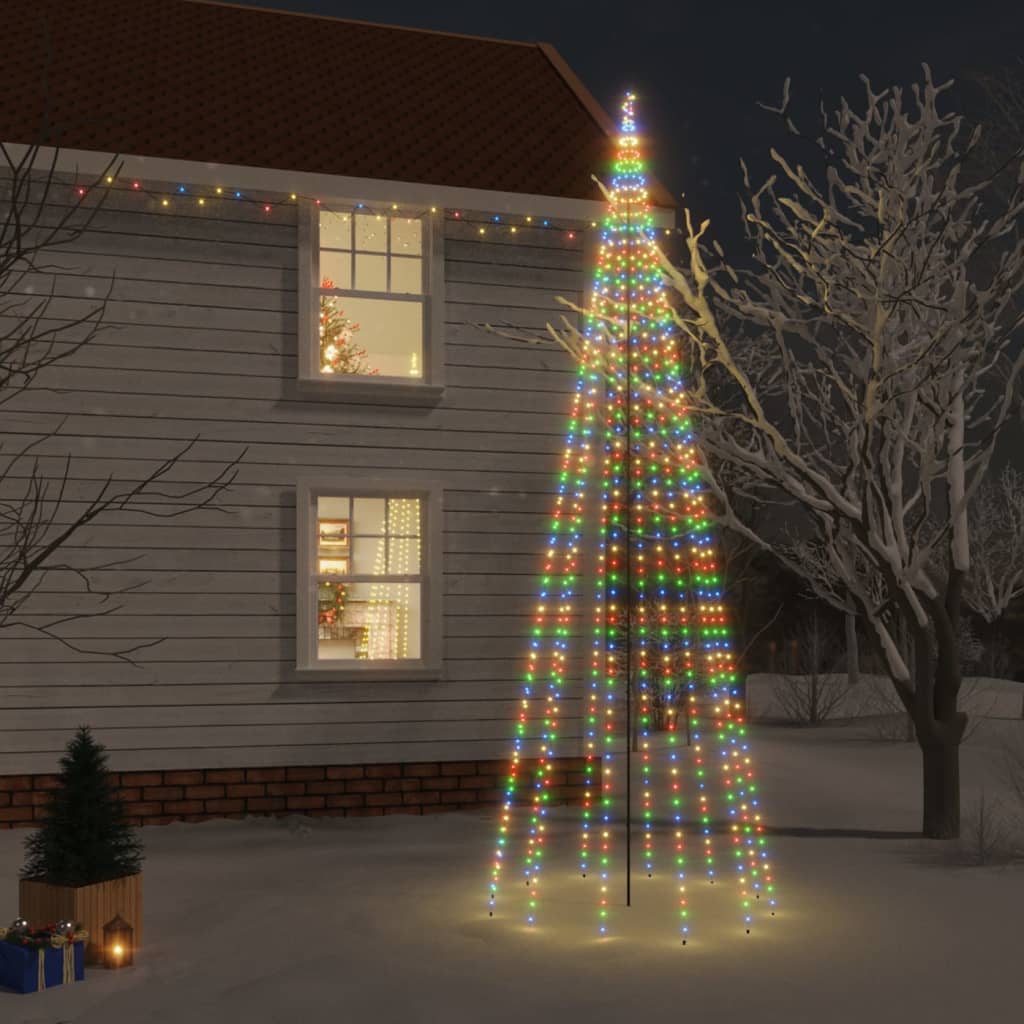 Christmas Tree With Spike 732 Leds 500 Cm