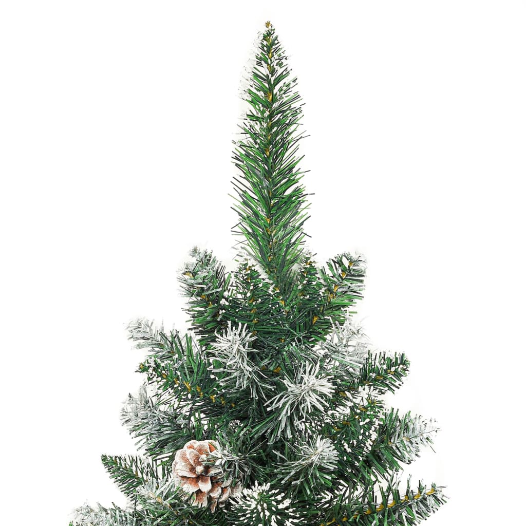 Artificial Slim Christmas Tree With Stand Pvc