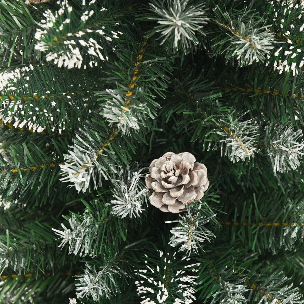 Artificial Slim Christmas Tree With Stand Pvc
