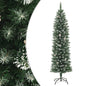 Artificial Slim Christmas Tree With Stand Pvc