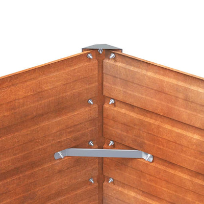 Garden Raised Bed Rusty Corten Steel