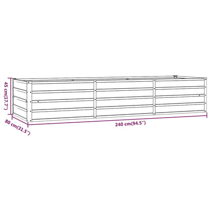 Garden Raised Bed Rusty Corten Steel