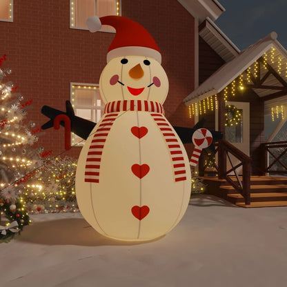 Inflatable Snowman With Leds