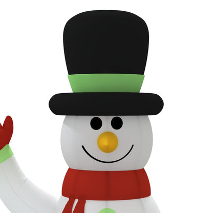 Inflatable Snowman Family With Leds