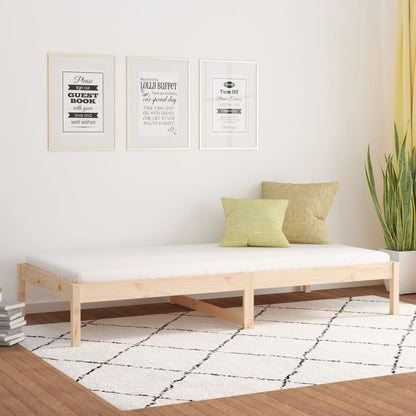 Day Bed Without Mattress Solid Wood Pine