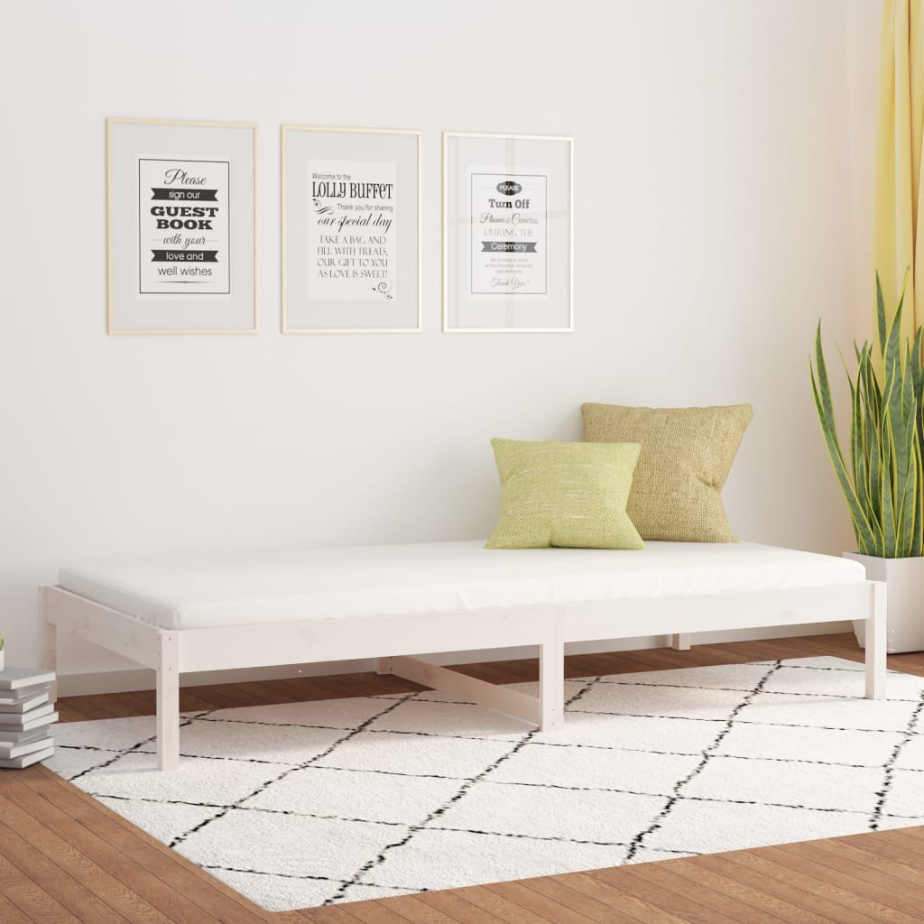 Day Bed Without Mattress Solid Wood Pine