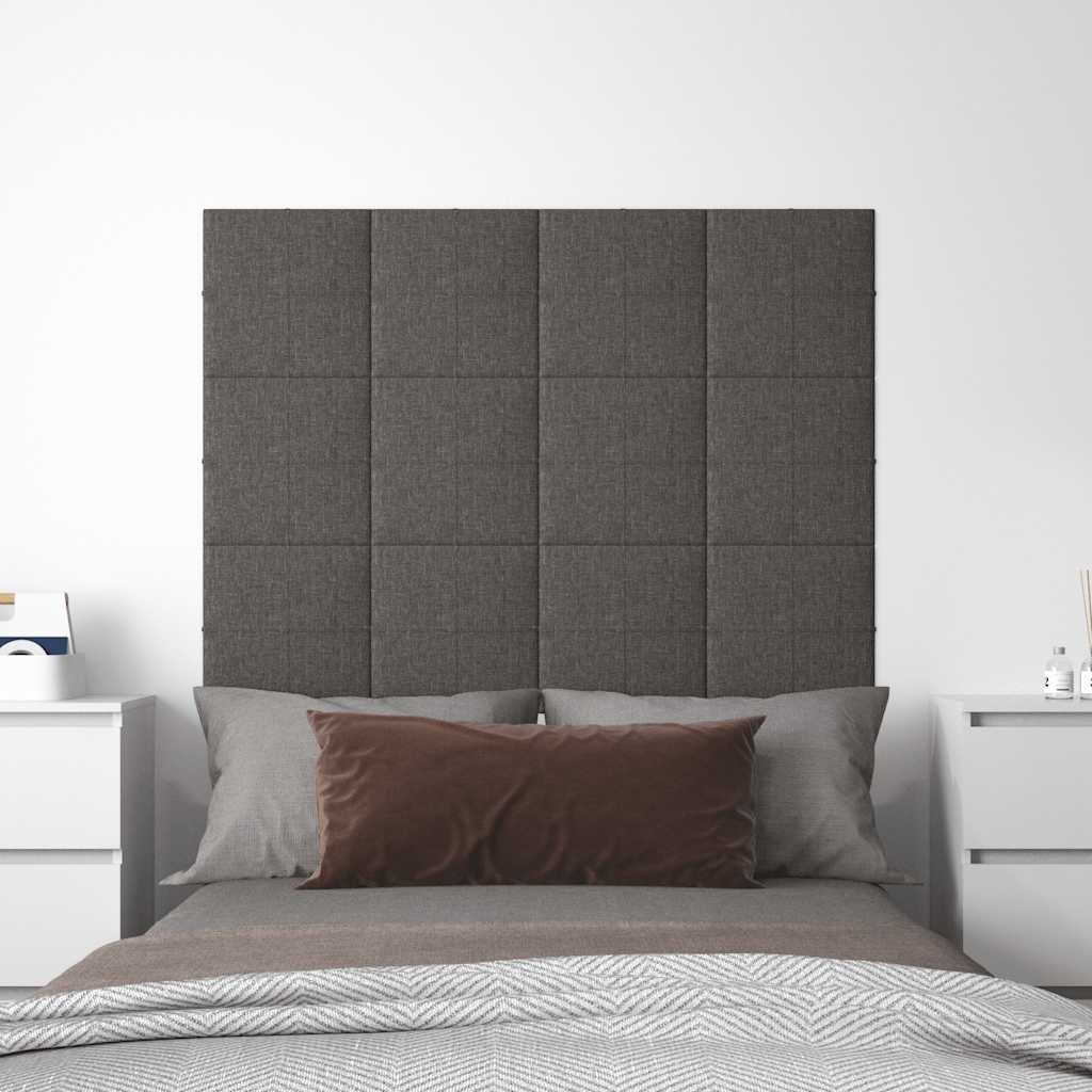 Wall Panels 12 Pcs Fabric 0.54 M²