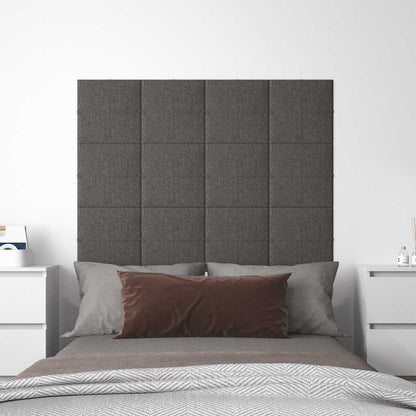 Wall Panels 12 Pcs Fabric 0.54 M²