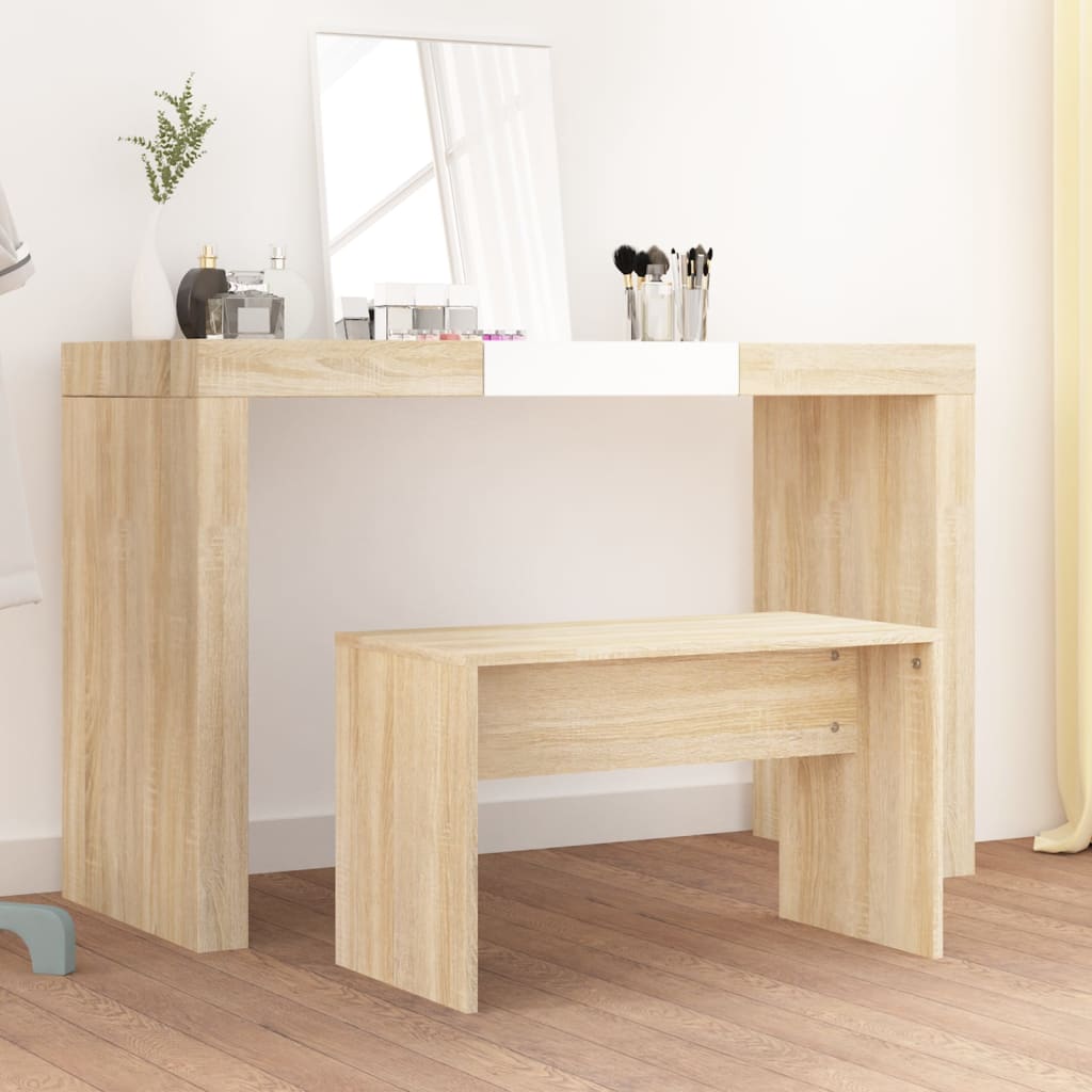 Dressing Stool 70X35X45 Cm Engineered Wood