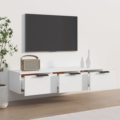 Wall Cabinet 102X30X20 Cm Engineered Wood