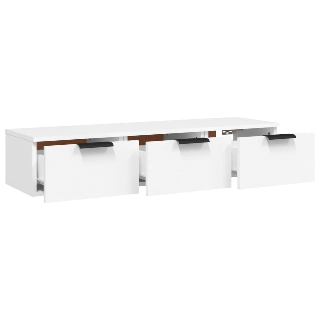 Wall Cabinet 102X30X20 Cm Engineered Wood