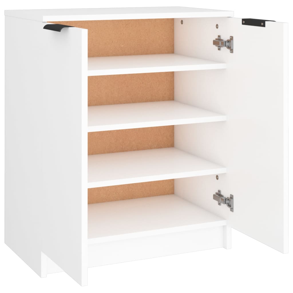 Shoe Cabinet 59X35X70 Cm Engineered Wood